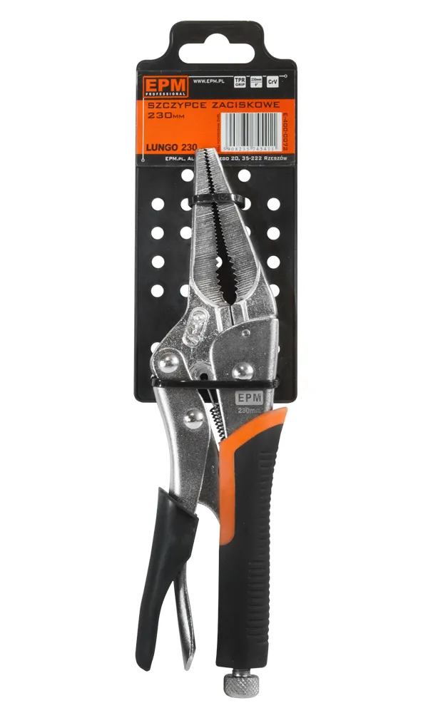 Szczypce Morse'a Lungo 230mm Wydłużane EPM