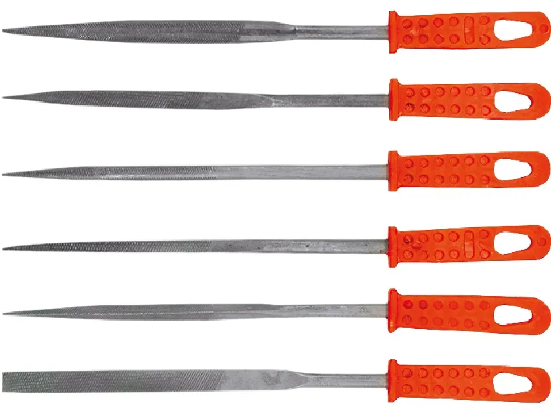 Pilniki Iglaki Komplet 6-SZTUKOWY 140mm TOP TOOLS
