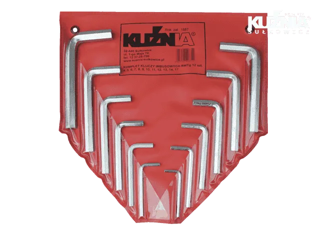 Komplet Kluczy Imbusowych 8 szt. KUŹNIA