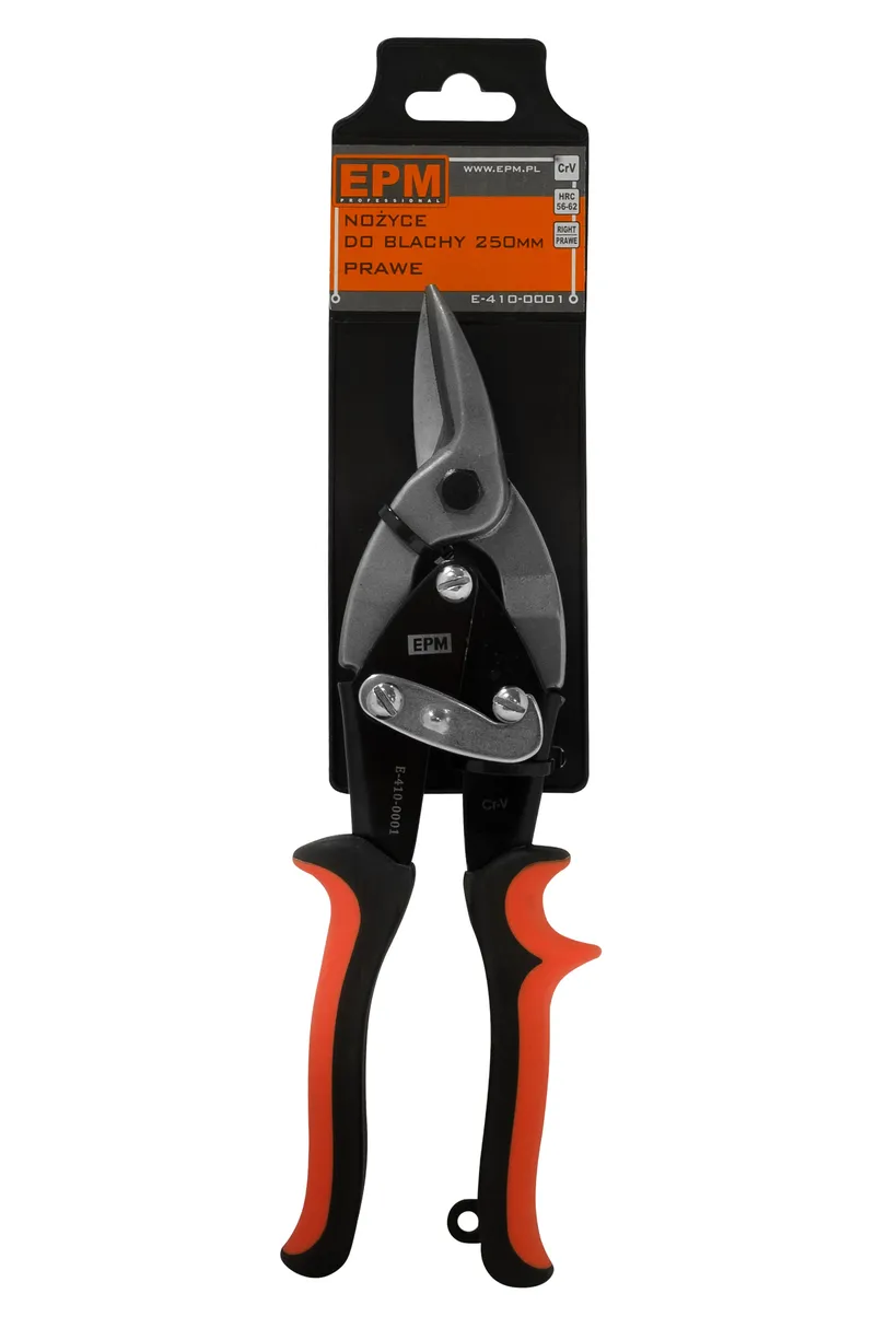 Nożyce Do Blachy Cr-V Prawe 250 EPM