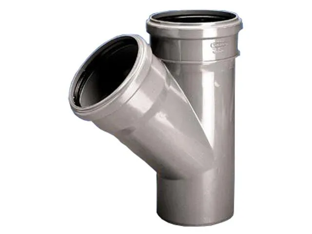 Trójnik Ht Popiel PCV 110*50/45ST WAVI-000582 WAVIN