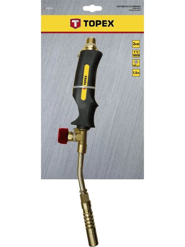 Zestaw Do Lutowania Hobby Standard 2kW 1 Palnik TOPEX