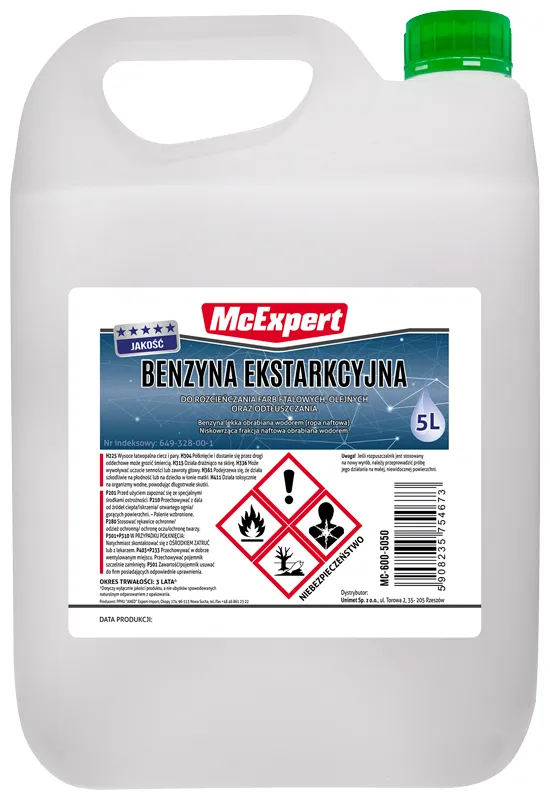 Benzyna Ekstrakcyjna 5l MC EXPERT