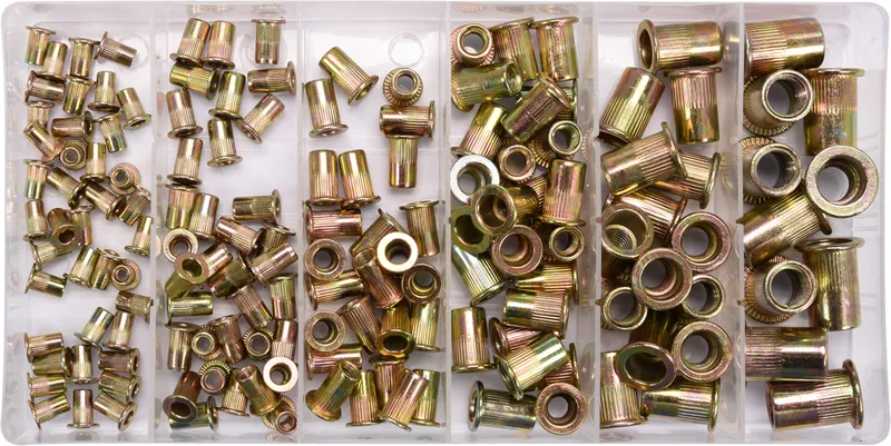 Zestaw Nitonakrętek Stalowych M3- M10, 150 szt. YATO
