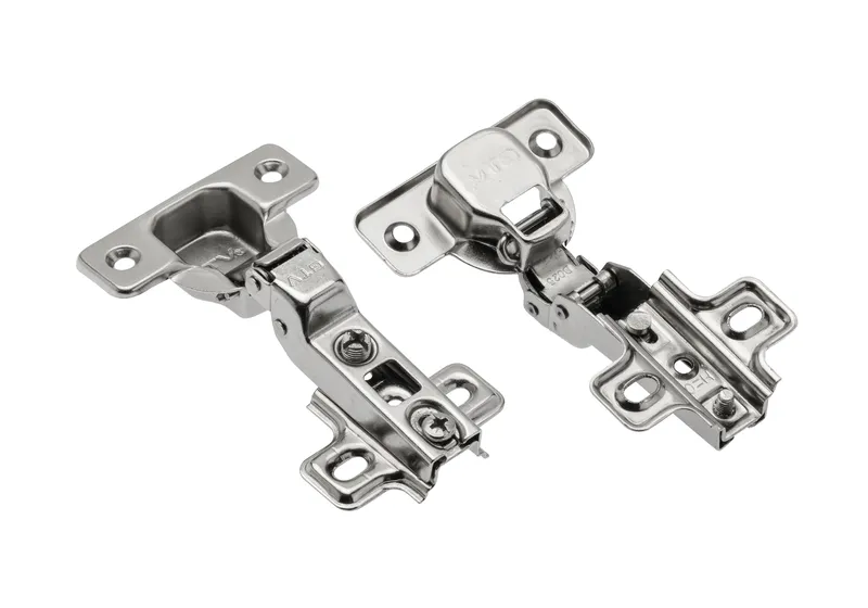 Zawias Półwpuszczany Mini FI26 + Prowadnik H=0 Z Euro Wkręta