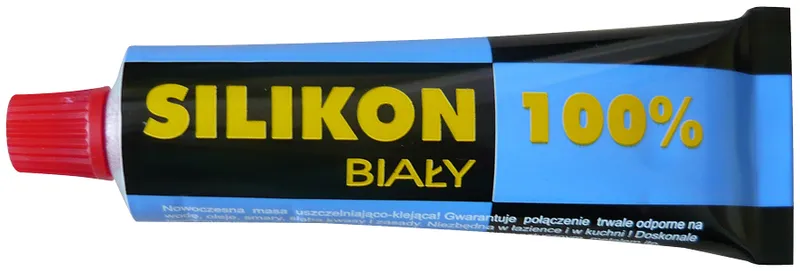 Silikon 100% - 60g Biały
