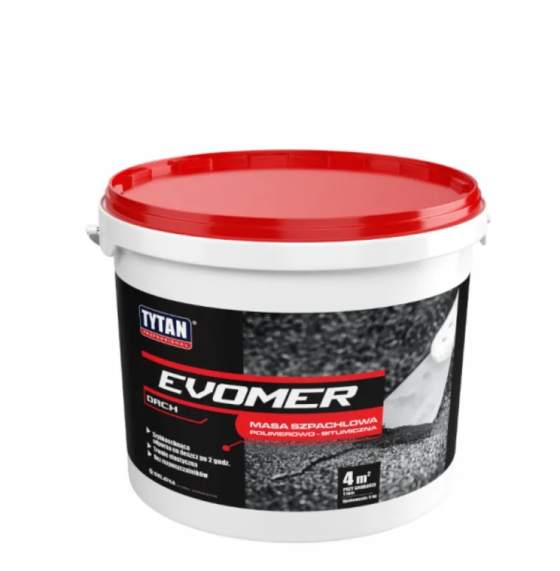 TYTAN Evomer Masa Szpachlowa 1kg - Czarny