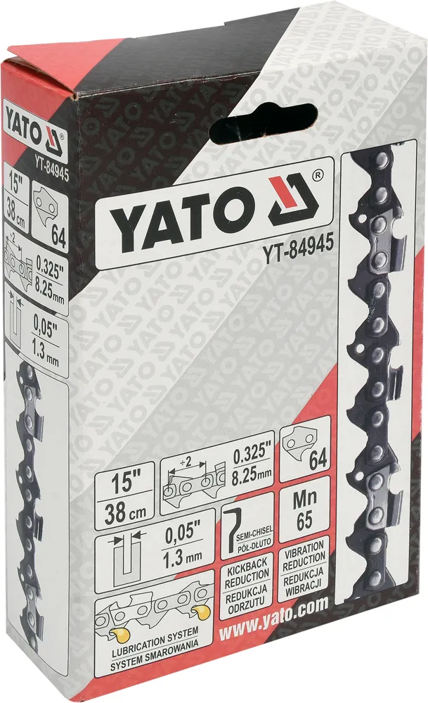 Łańcuch Tnący Do Pilarki 15'' .325 1.3mm 64Z YATO