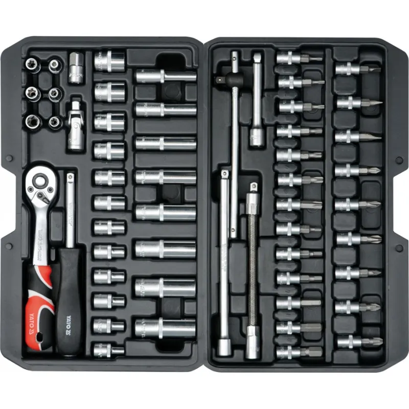 Zestaw Narzędziowy 1/4'' 56 Części YATO