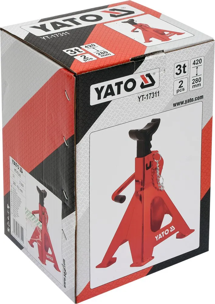 Podstawki Pod Samochód 3T 2 szt. YATO