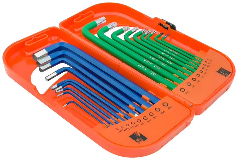 Komplet Kluczy Trzpieniowych HEX I Torx Długie 18 Sztuk EPM