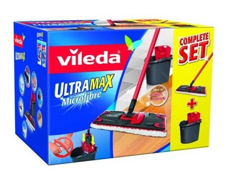 VILEDA Ultramax Box, Mop+wiadro+wyciskacz