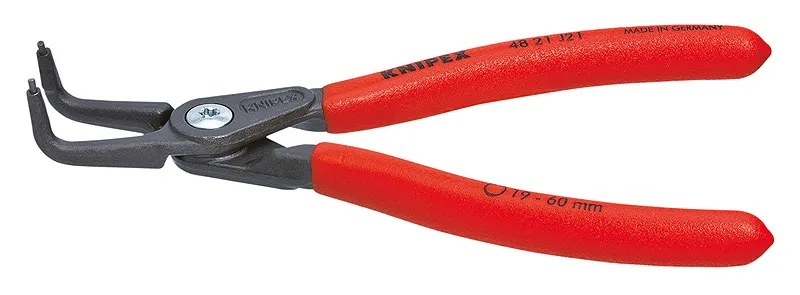 Precyzyjne Szczypce Do Pierścieni Wew.wygięte 210mm KNIPEX