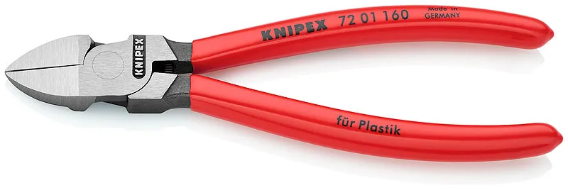Szczypce Tnące Boczne Do Tworzywa Sztucznego 160mm KNIPEX