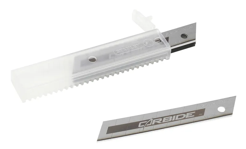 Ostrze Carbide Łamane 18 mm X 10 szt. STANLEY
