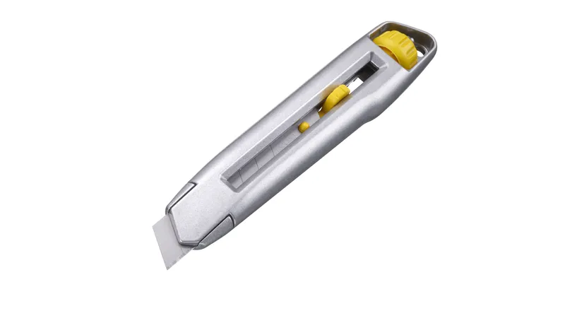 Nóż Interlock Metalowy Ostrze Łamane 18mm Luz STANLEY