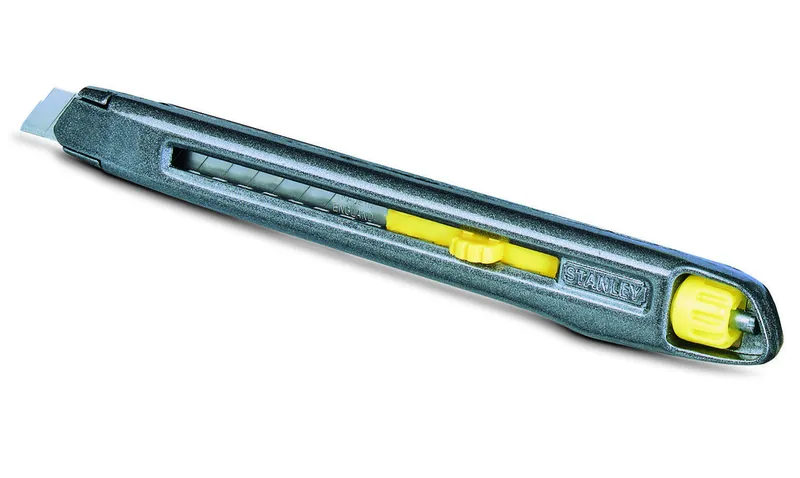 Nóż Metalowy Lekki Interlock, Ostrze Łamane 9mm [K] STANLEY