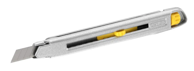 Nóż Metalowy Lekki Interlock, Ostrze Łamane 9mm [K] STANLEY