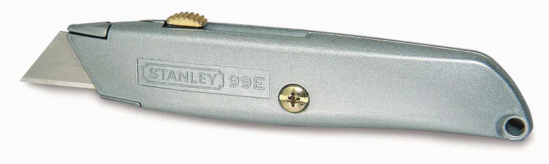 Nóż Metalowy 99E, Ostrze Chowane, 3 Ostrza Zapasowe [L] STANLEY