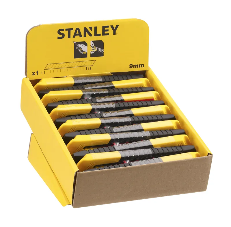 Nóż ABS Lekki, Ostrze Łamane 9mm [L] STANLEY
