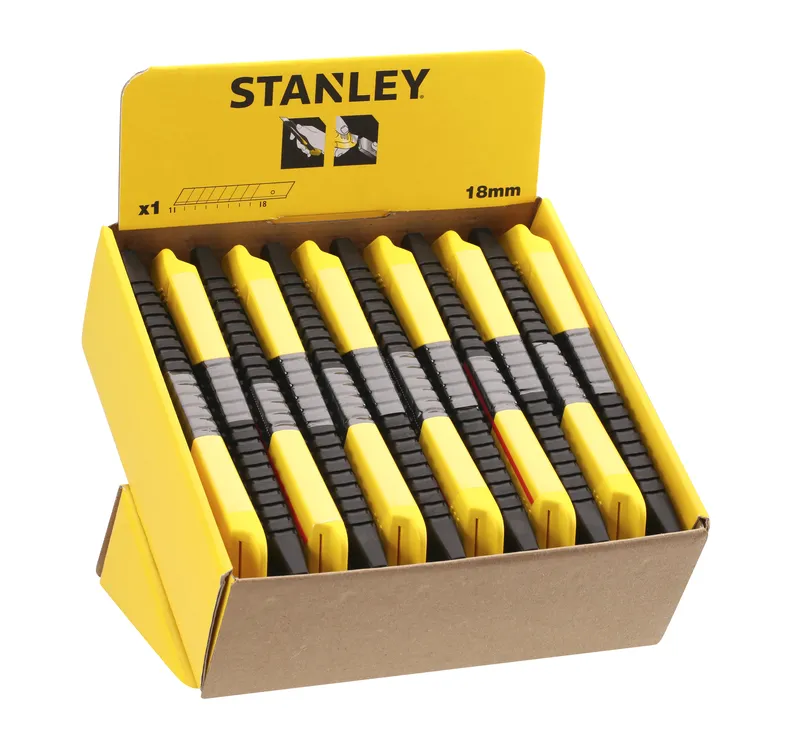 Nóż ABS Lekki, Ostrze Łamane 18mm [L] STANLEY