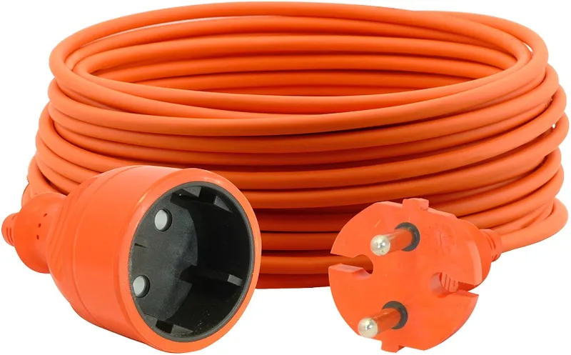 Przedłużacz Ogrodowy 10m Przewód H05VV-F 2*1MM VOLTEO