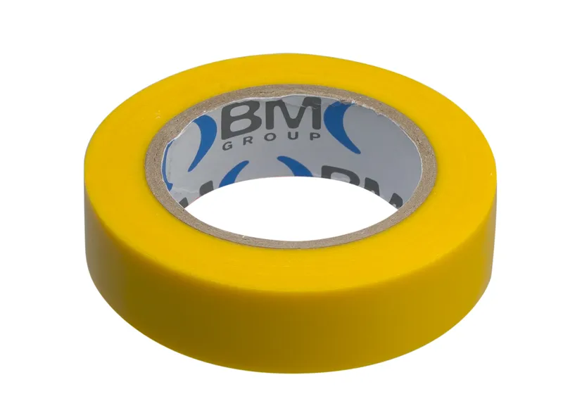 Taśma Elektroizolacyjna 10M*15MM BM GROUP - Żółta