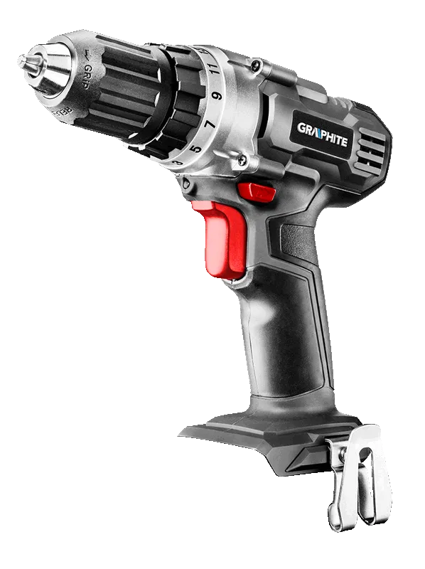 Wiertarko-Wkrętarka Aku. Energy+ 18V LI-ION Bez Aku. 10mm GRAPHITE