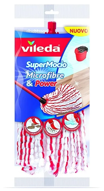 VILEDA Zapas Do Mopa Supermocio Microfibre & Power