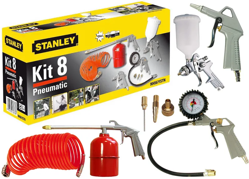 Zestaw Akcesorii Pneumatycznych KIT8 8 el. STANLEY