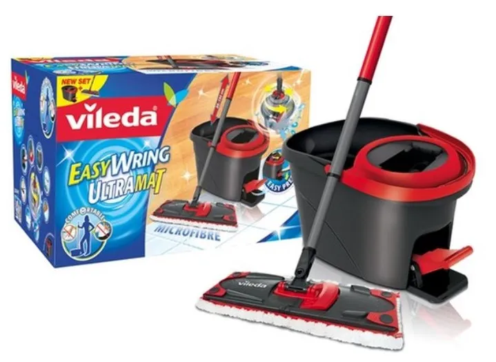 VILEDA Easy Wring Ultramat Turbo Box, Mop+wiadro+wyciskacz
