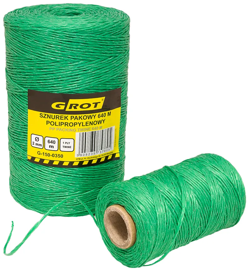 Sznurek Polipropylenowy Pakowy 2mm 640mb GROT