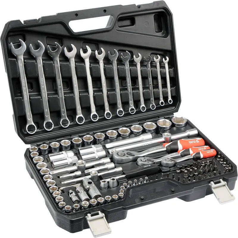 Zestaw Narzędziowy 1/4'' 3/8'' 1/2'' 111CZĘŚCI XL YATO