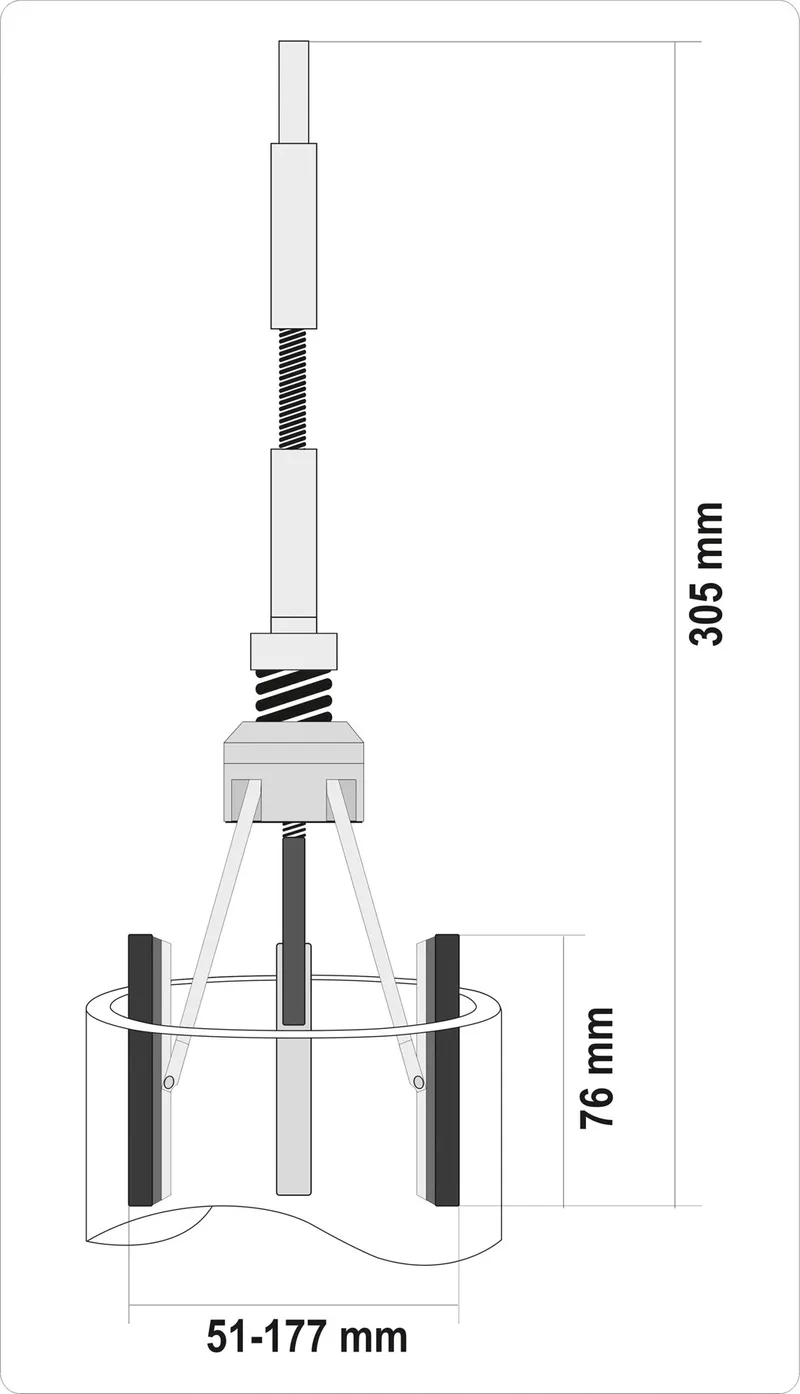 Honownica Do Cylindrów 51-177MM YATO