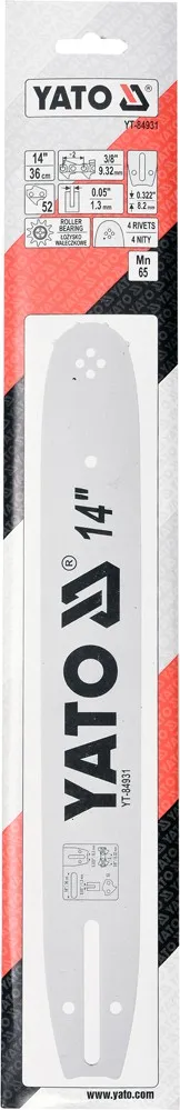 Prowadnica Łańcucha Do Pilarek 14'' 3/8''P YATO