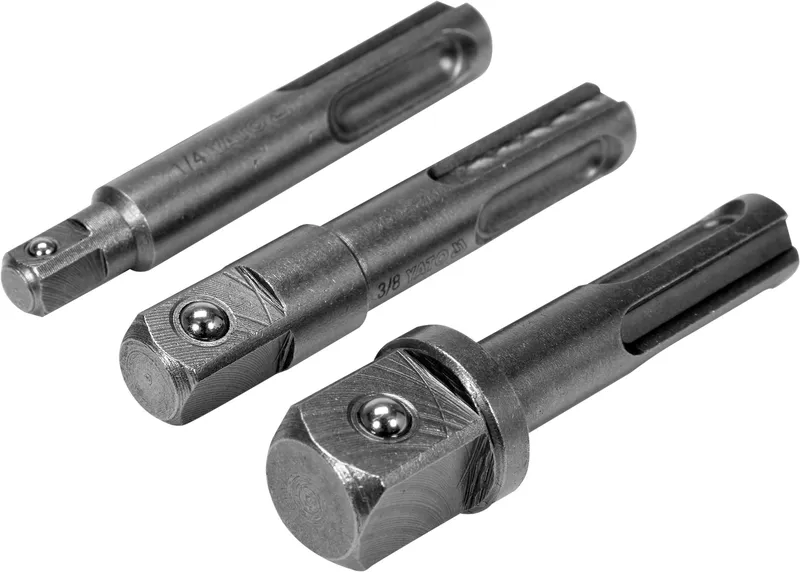 Adapter SDS Plus Do Nasadek 1/4'', 3/8'', 1/2'' YATO
