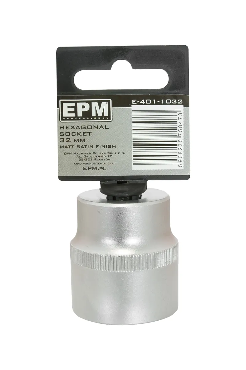 Nasadka Krótka 1/2'' 6-KĄTNA Satin 21mm EPM