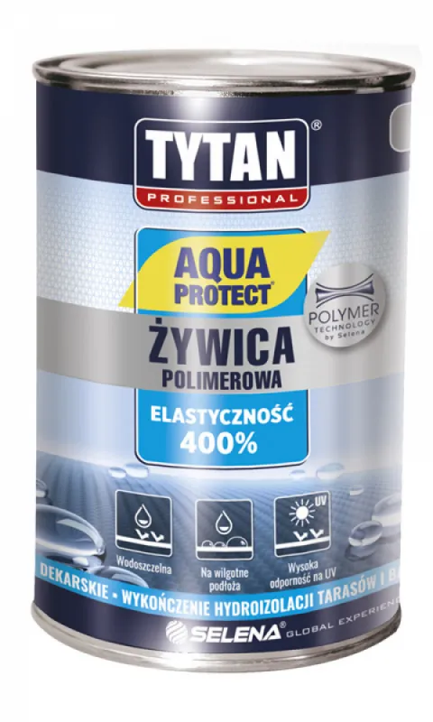 Żywica Polimerowa Aqua Protect 1kg TYTAN - Szary