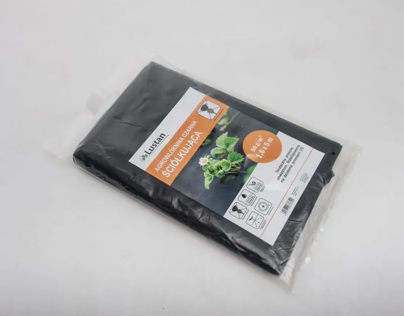 Agrowłóknina Agrostop 50g 1.6*10M - Czarna