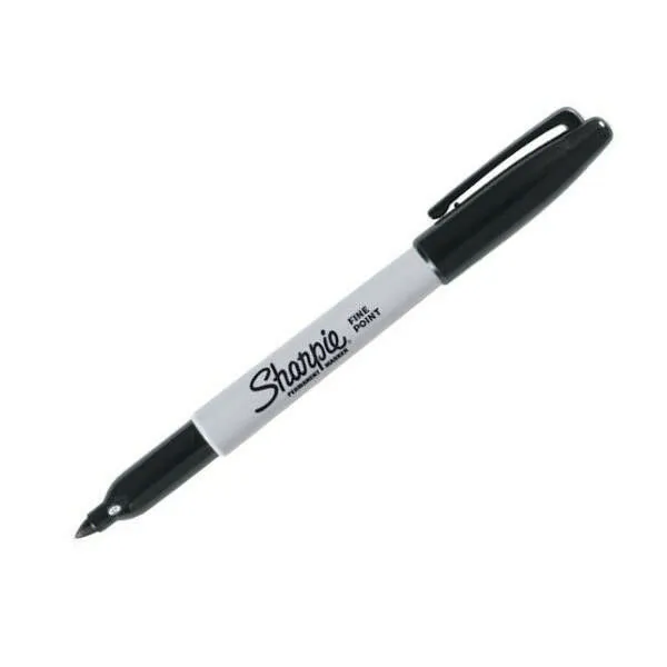 Marker Fine Sharpie - Czarny