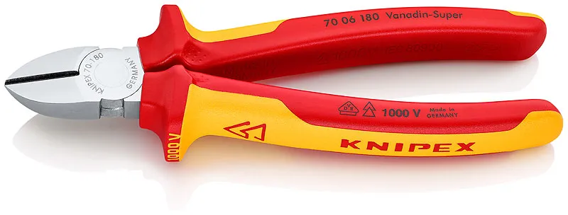 Szczypce Boczne Tnące 180mm KNIPEX