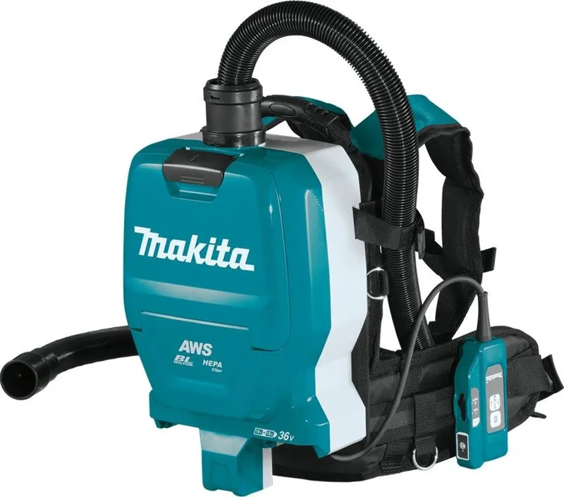 Odkurzacz Akumulatorowy Plecakowy 2*18V Li-Lon 0*AH MAKITA
