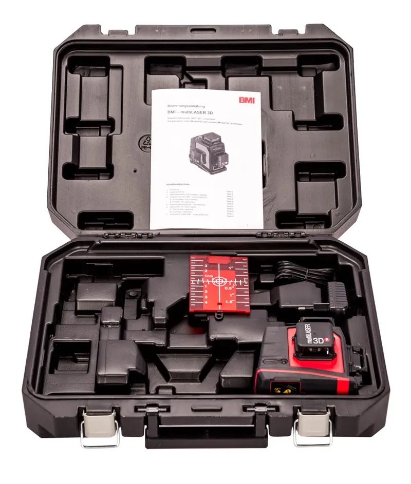Laser Liniowy Krzyżowy Multilaser 3D BMI