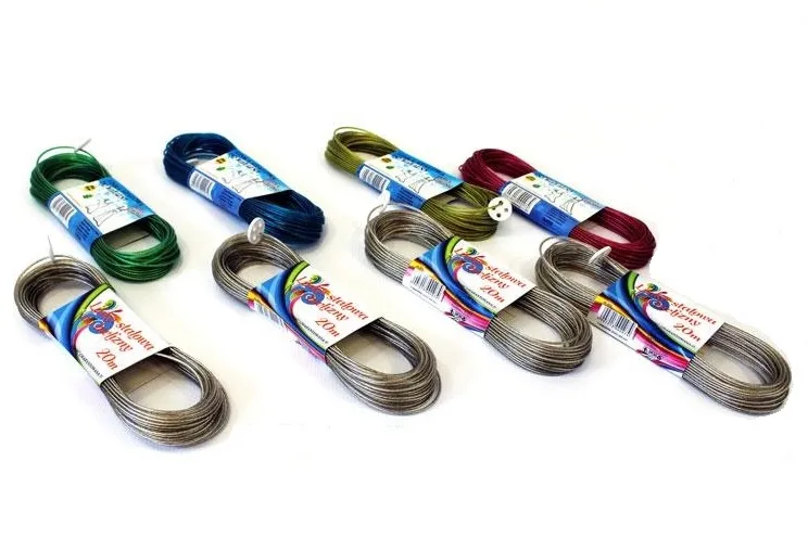 Linka Stalowa Do Bielizny 2mm 20m
