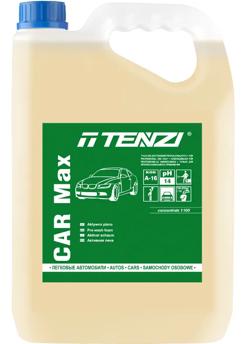 Aktywna Piana Do Mycia Samochodów Car MAX 5l TENZI