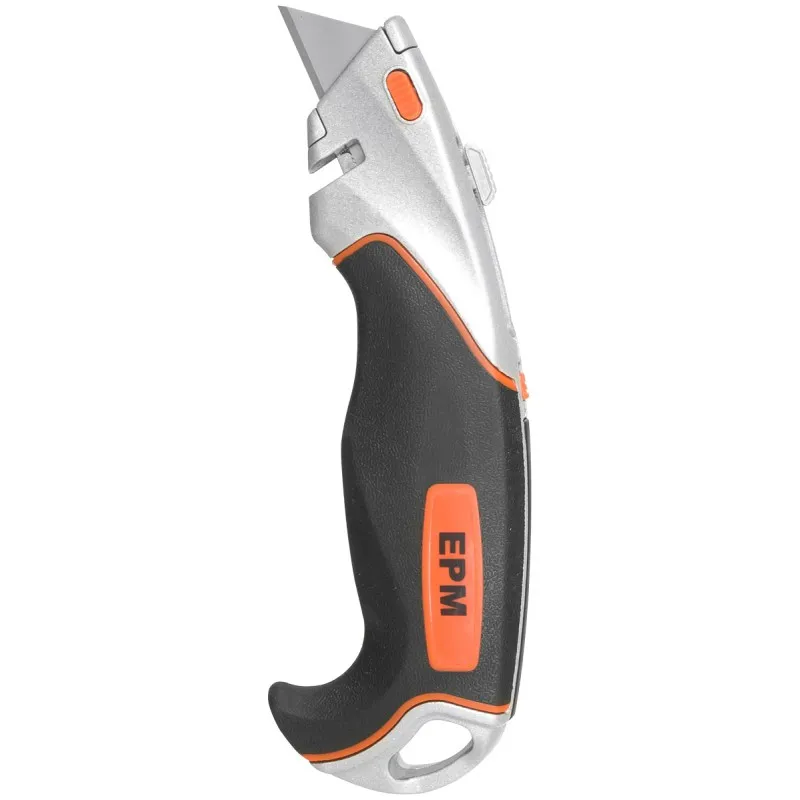 Nóż Z Ostrzem Trapezowym Alu-T Premium + 2 Sztuk Ostrzy EPM
