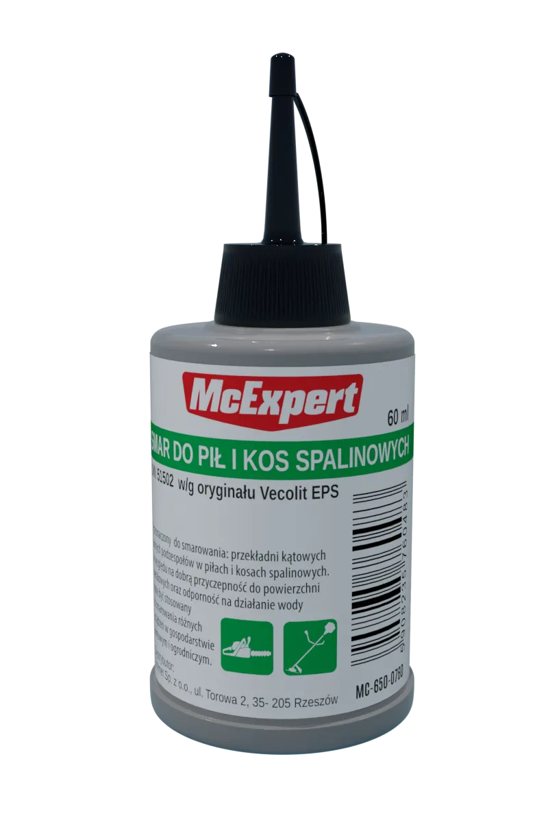 Smar Do Pił I Kos Spalinowych Butelka Z Mieszkiem 60ml MC EXPERT