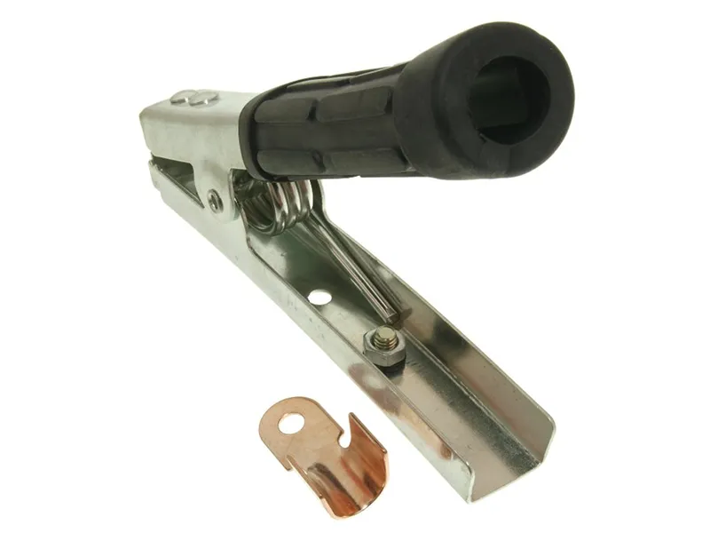 Złącze Krokodyl 600A Dł. 165mm - Czarne