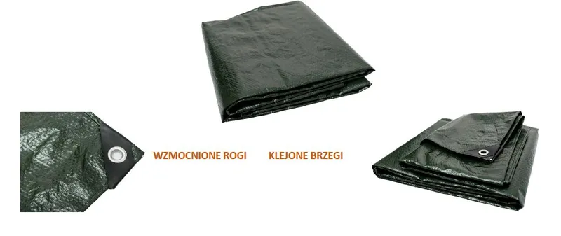 Plandeka 70g/m² 2*3M - Zielona