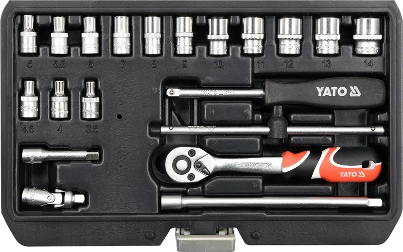 Zestaw Narzędziowy 1/4'' 20 Części XS YATO